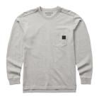 Guardian Cotton&trade; Long Sleeve Pocket Tee, Light Grey Heather, dynamic 1