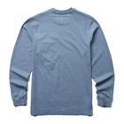 Guardian Cotton&trade; Long Sleeve Pocket Tee, Blue Heather, dynamic 3