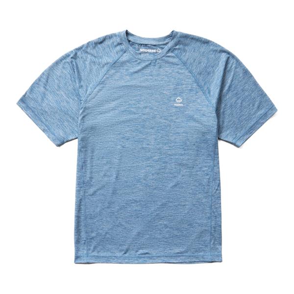 Sun-Stop Eco Short Sleeve Tee, Lake Heather, dynamic