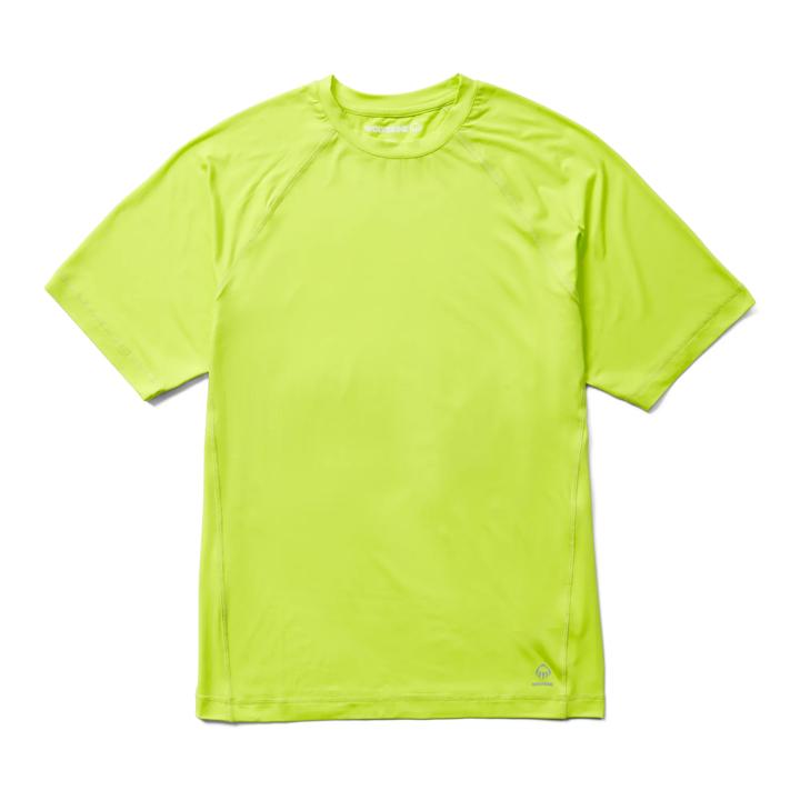 Sun-Stop Eco Short Sleeve Tee, Highlighter, dynamic
