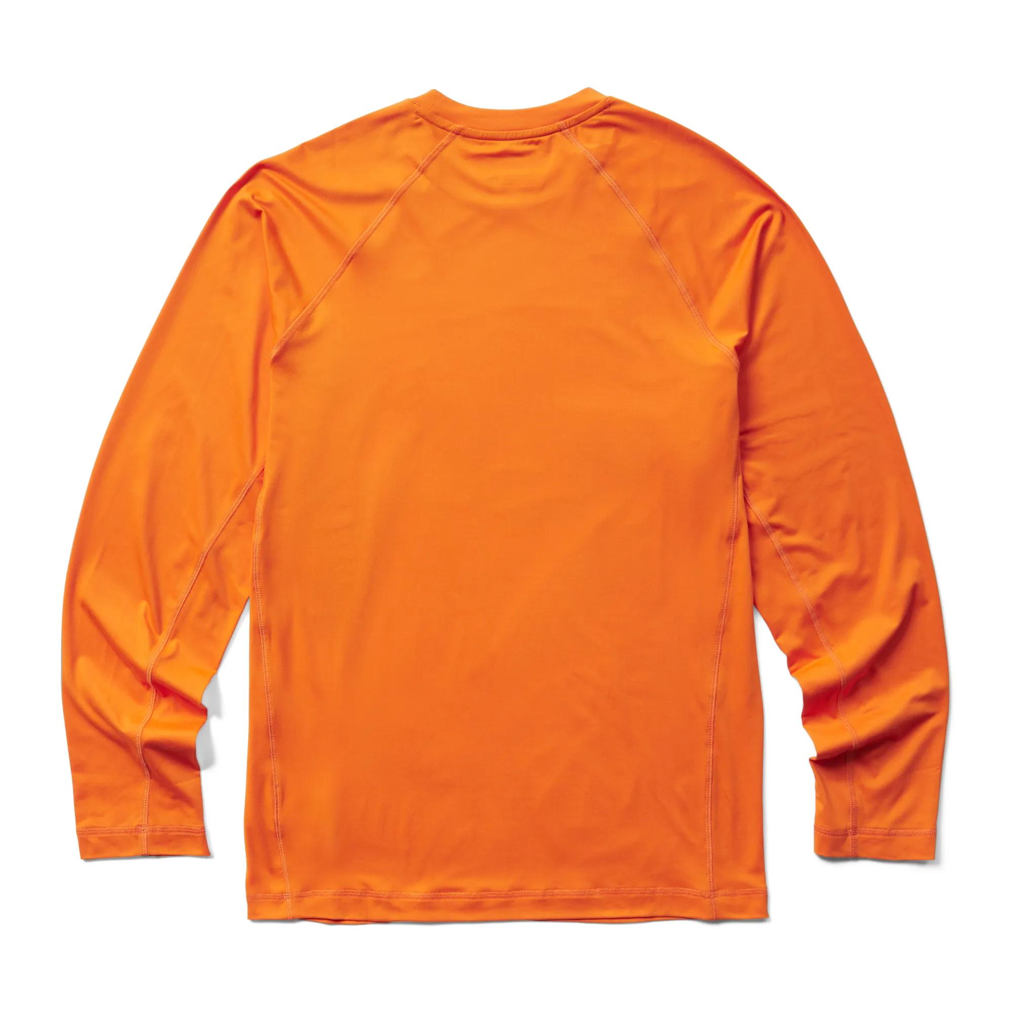 Sun-Stop Eco Long Sleeve Tee, Orange, dynamic 2