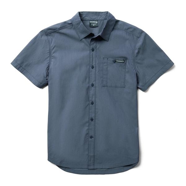Grayson II Short Sleeve Chambray Shirt, , dynamic