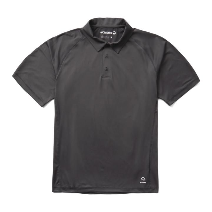 Sun-Stop Eco Short Sleeve Polo, Granite, dynamic