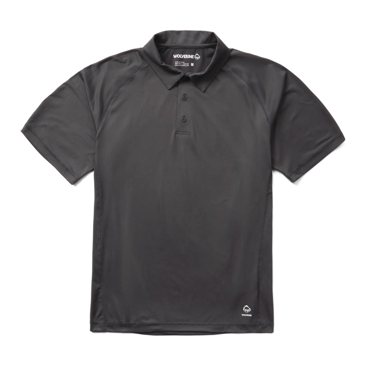 Sun-Stop Eco Short Sleeve Polo, Granite, dynamic 1