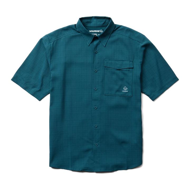 Driver Short Sleeve LW Shirt, Ink Blue, dynamic