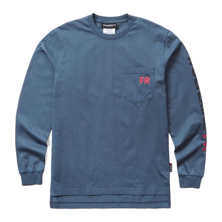 FR Built Light Graphic Tee, Blue, dynamic