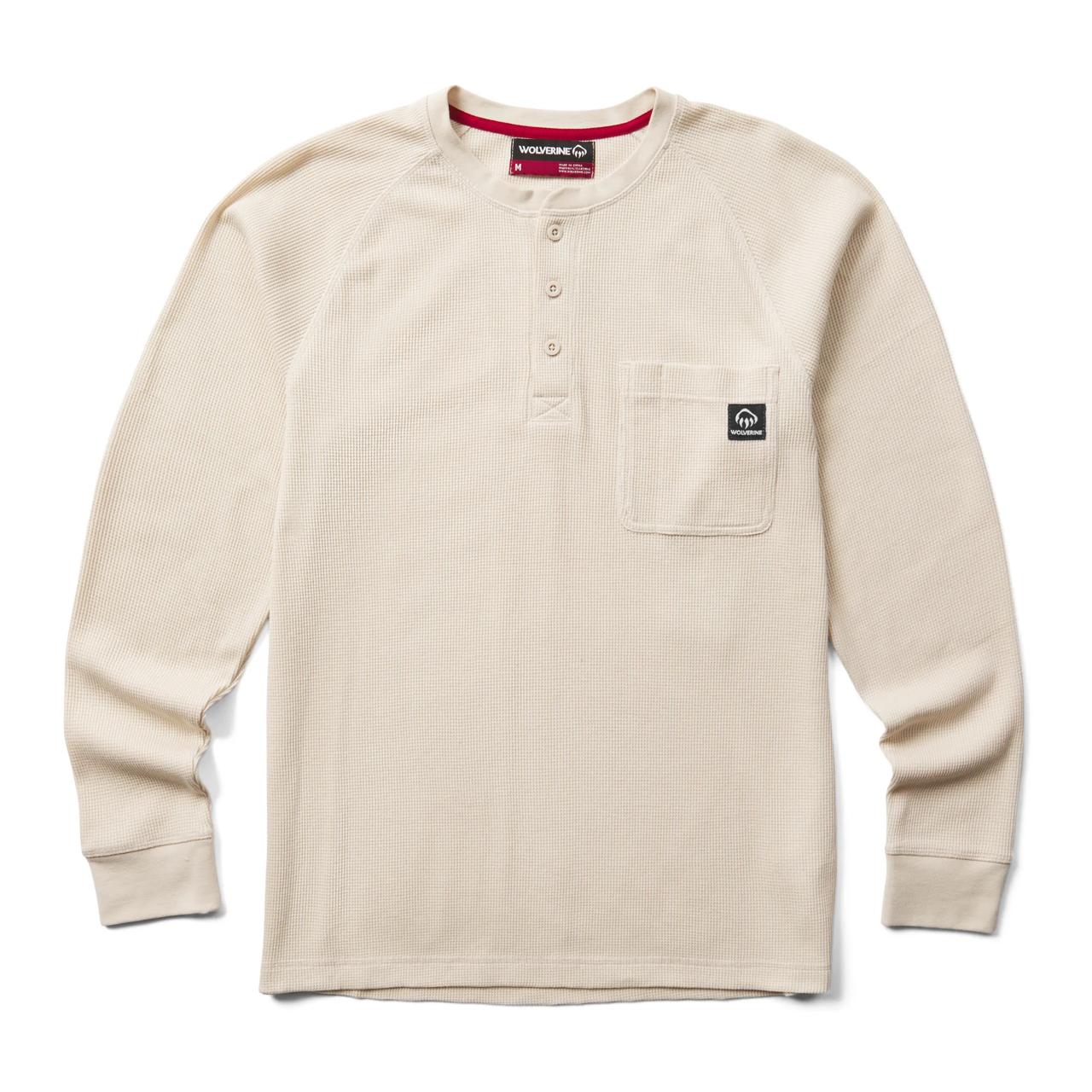 Men Walden II Thermal Long Sleeve Henley | Wolverine US
