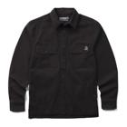 Steelhead Stretch Canvas Overshirt, Black, dynamic 1