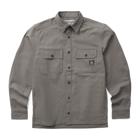 Steelhead Stretch Canvas Overshirt, Greystone, dynamic 1