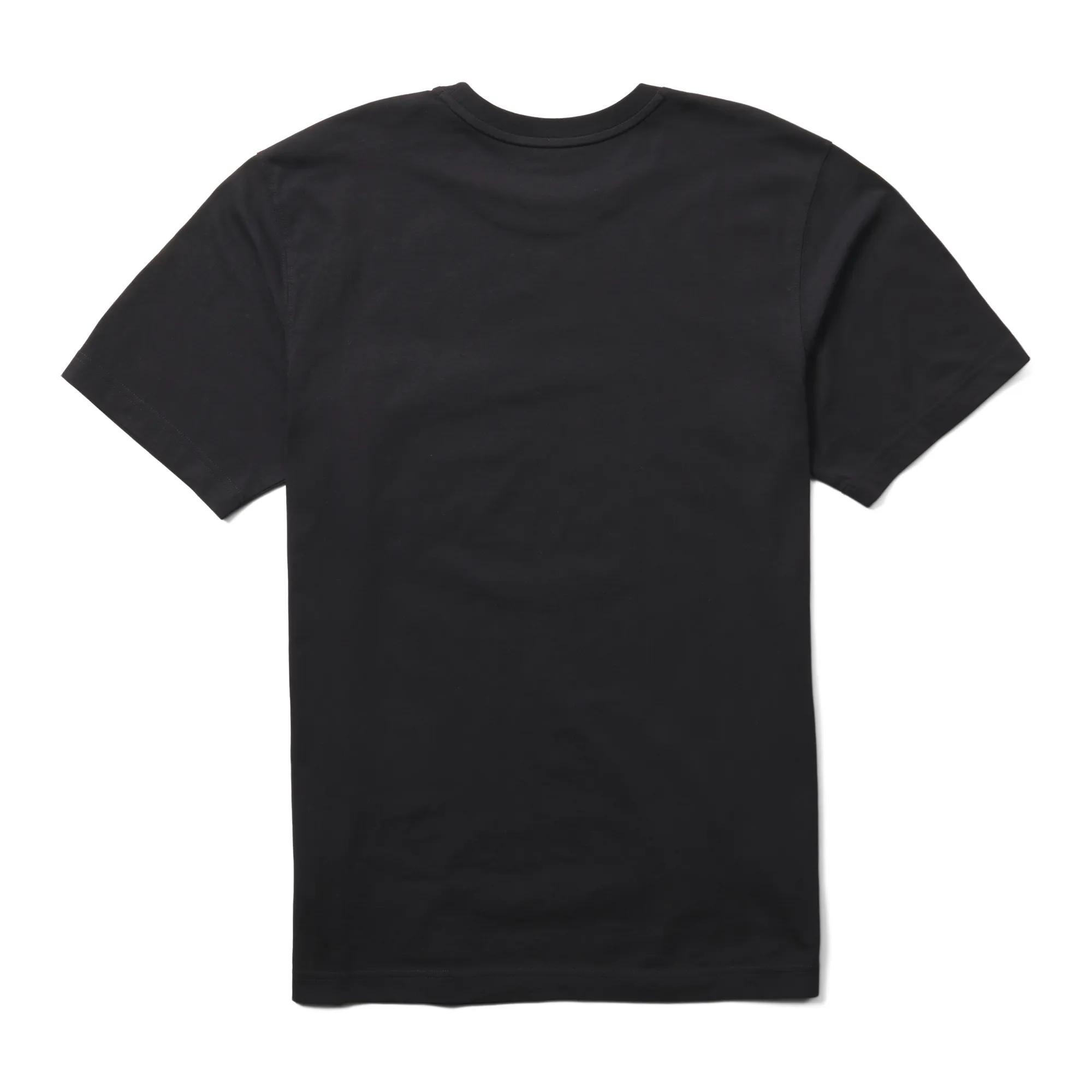 Classic Short Sleeve Pocket Tee, Black, dynamic 2