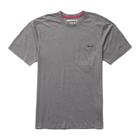 Classic Short Sleeve Pocket Tee, Charcoal Heather, dynamic 1