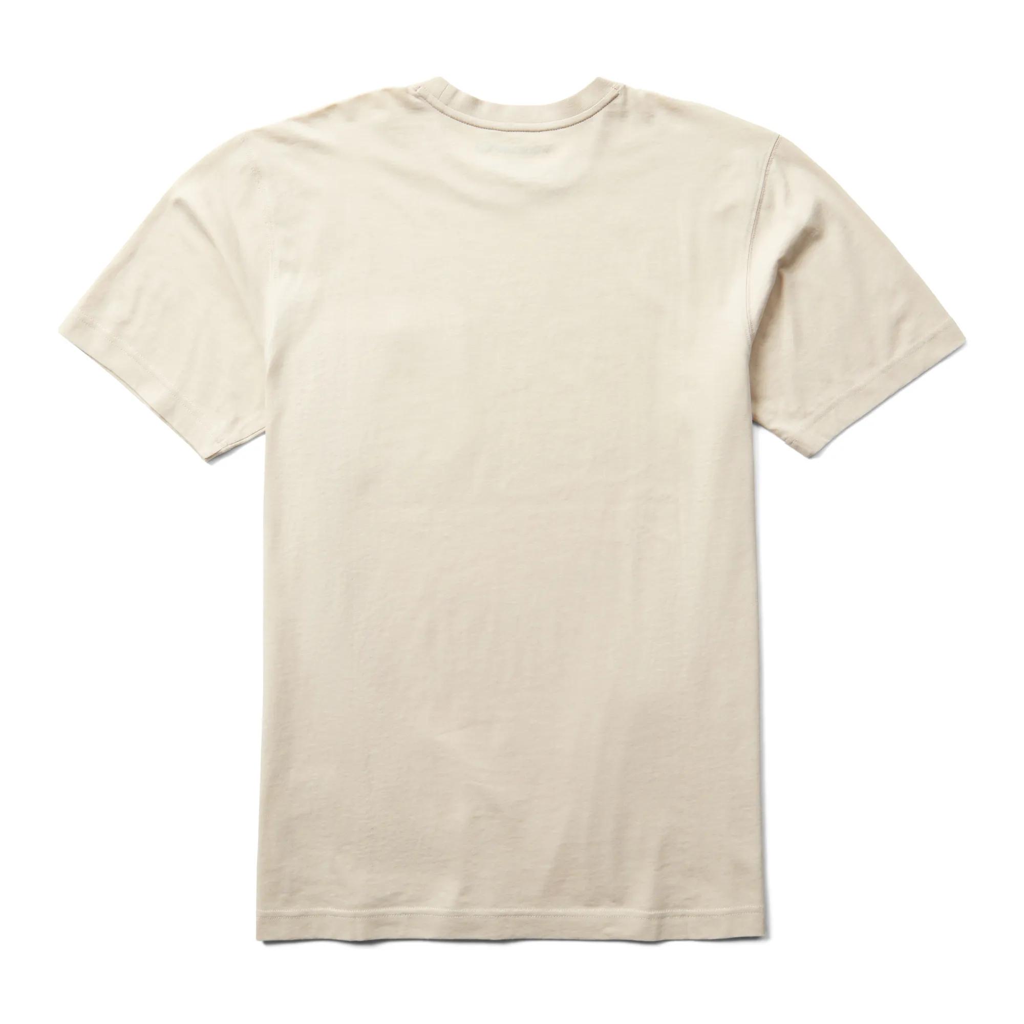 Classic Short Sleeve Pocket Tee, Stone, dynamic 2