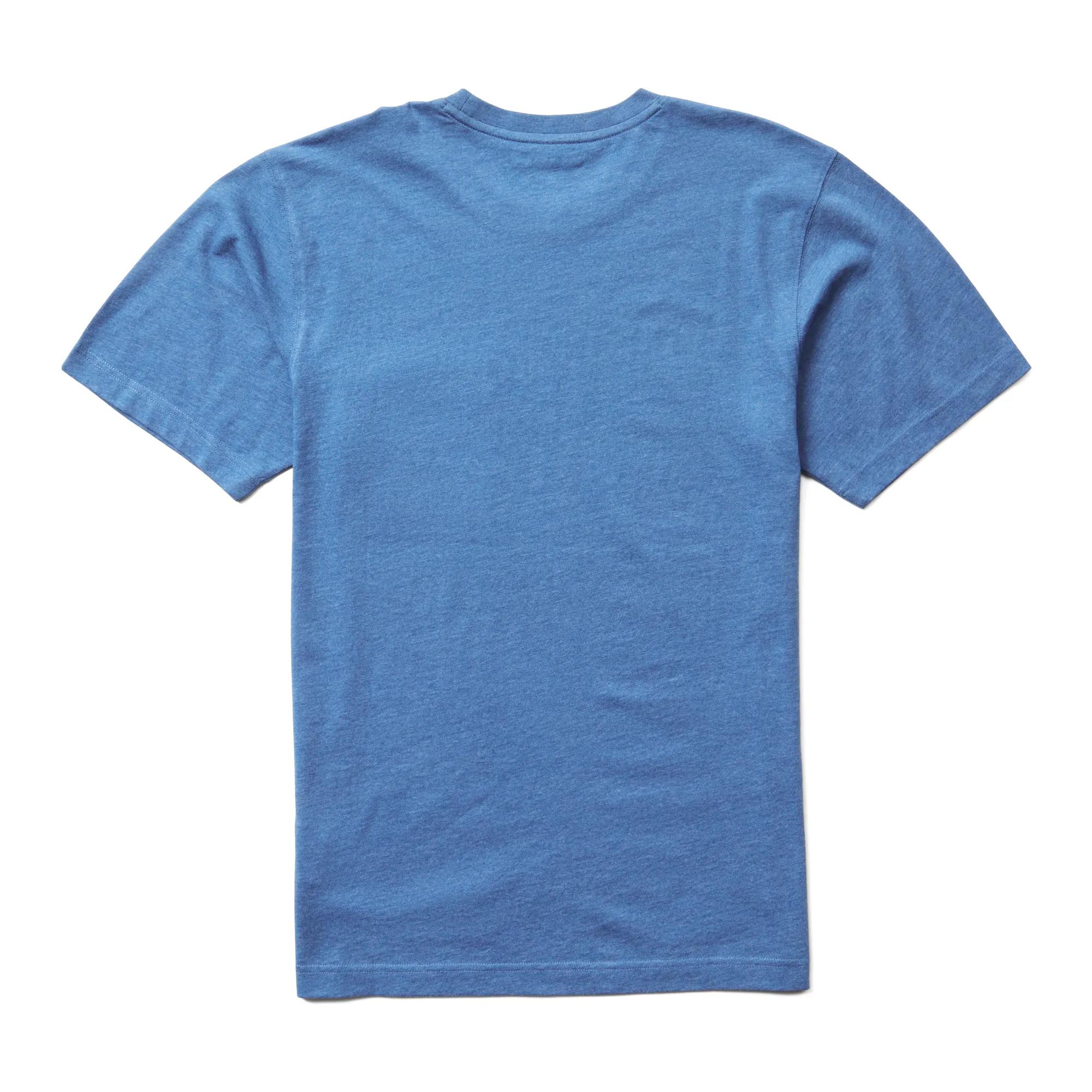 Classic Short Sleeve Pocket Tee, Lake Blue, dynamic 2