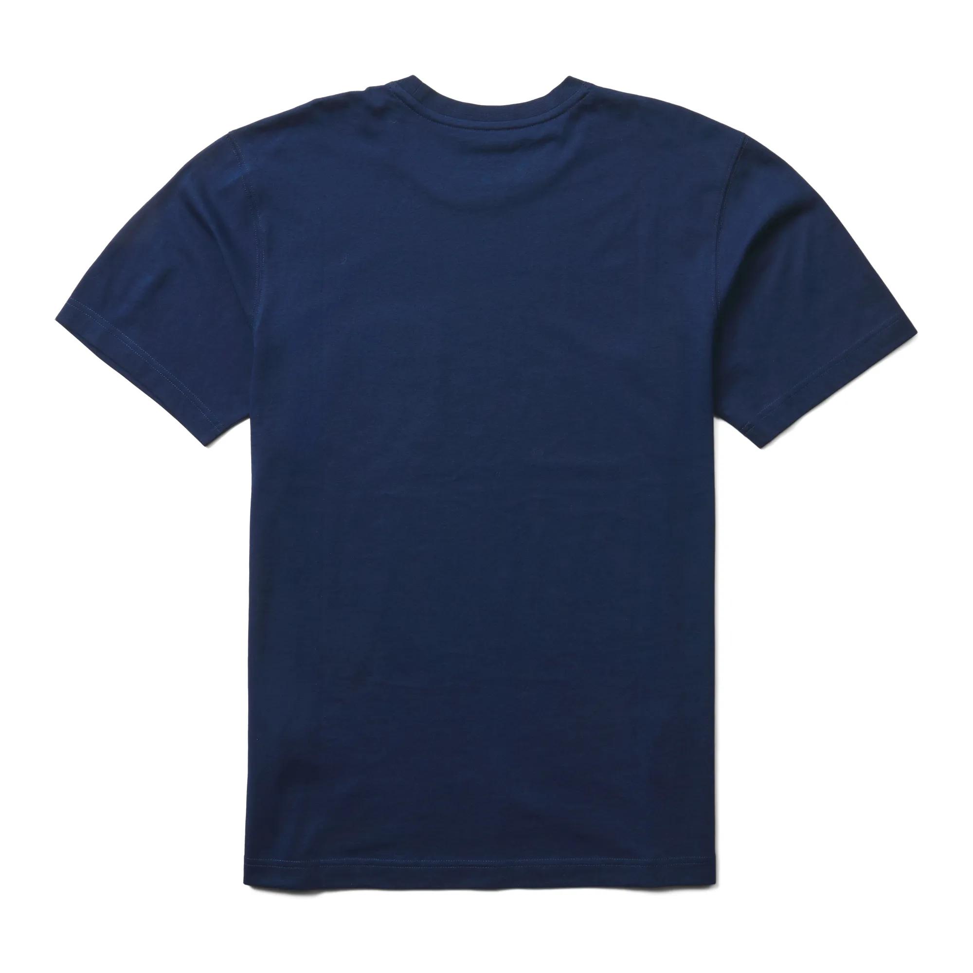 Classic Short Sleeve Pocket Tee, Navy, dynamic 2