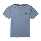 Classic Short Sleeve Pocket Tee, Stormy Blue, dynamic 1