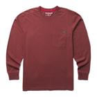 Classic Long Sleeve Pocket Tee, Oxblood, dynamic 1