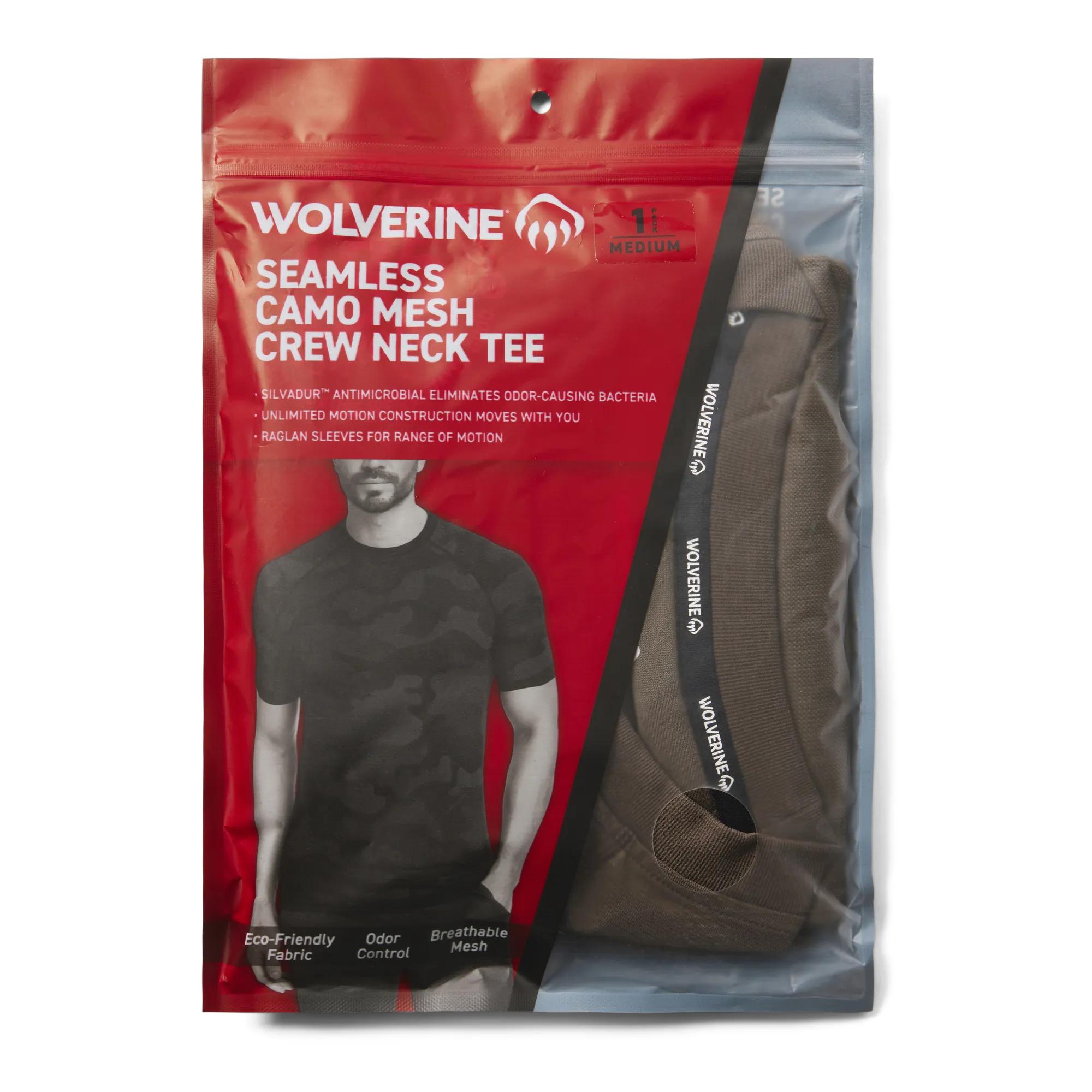 Camo Mesh Crew Neck Undershirt, Canteen, dynamic 6