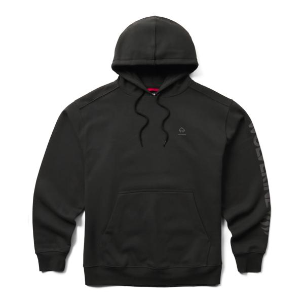 Midweight Graphic Hoody, Black, dynamic
