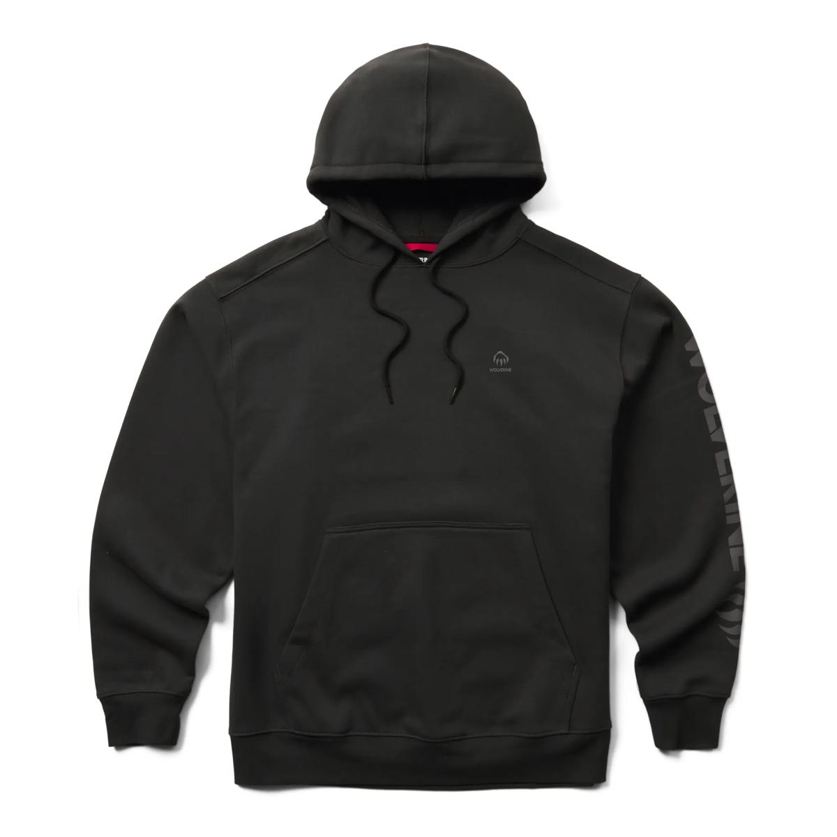 Midweight Graphic Hoody, Black, dynamic 1