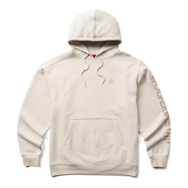 Midweight Graphic Hoody, Stone, dynamic