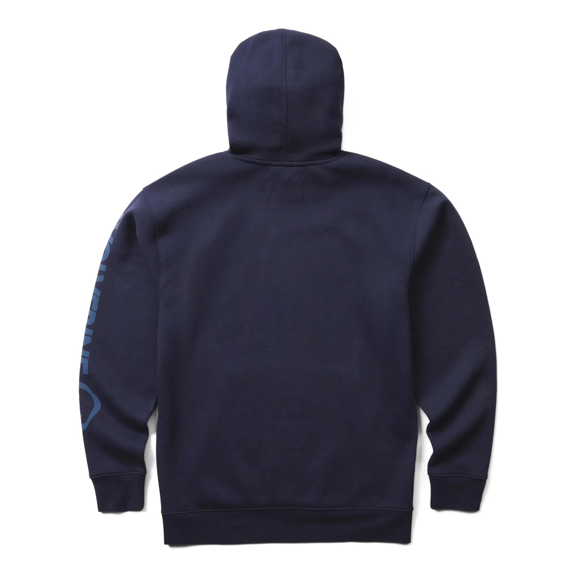 Midweight Graphic Hoody, True Navy, dynamic 2