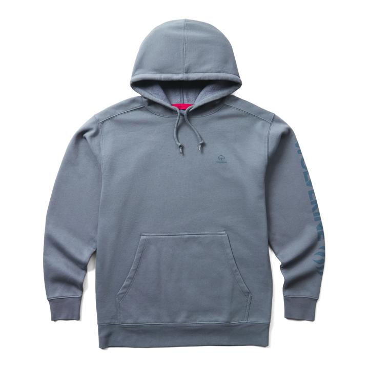 Midweight Graphic Hoody, Stormy Blue, dynamic