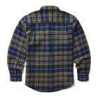 Glacier Heavyweight Long Sleeve Flannel Shirt, Blue, dynamic 2