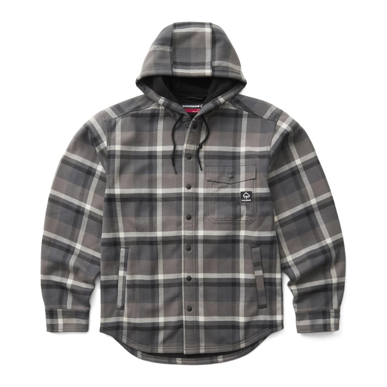 Men - Bucksaw II Hooded Shirt Jac - Shirt Jacs | Wolverine