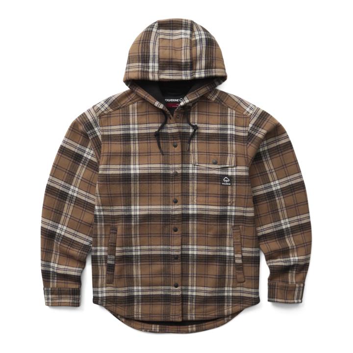 Bucksaw II Hooded Shirt Jac Big & Tall, Cub, dynamic
