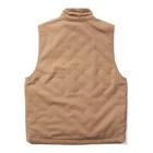 Jaxon Sherpa Collar Canvas Vest, Hickory, dynamic 2