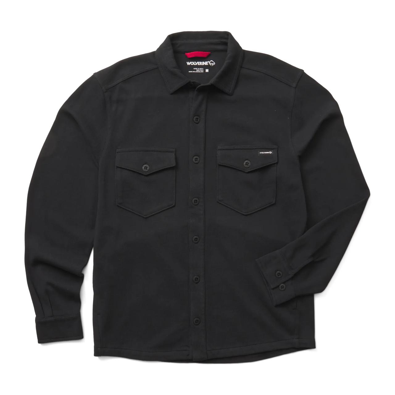 Men - Harbor Jersey Overshirt - Long Sleeves | Wolverine