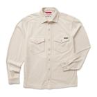 Harbor Jersey Overshirt, Stone, dynamic 1