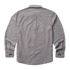 Re-Built Long Sleeve Flannel Shirt, Gray Chambray, dynamic 2