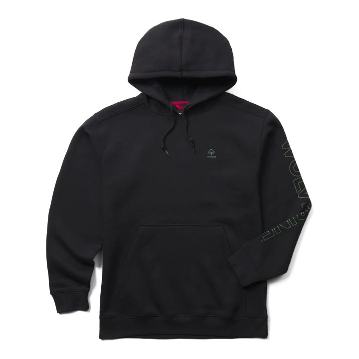 Graphic Hoody, Black, dynamic