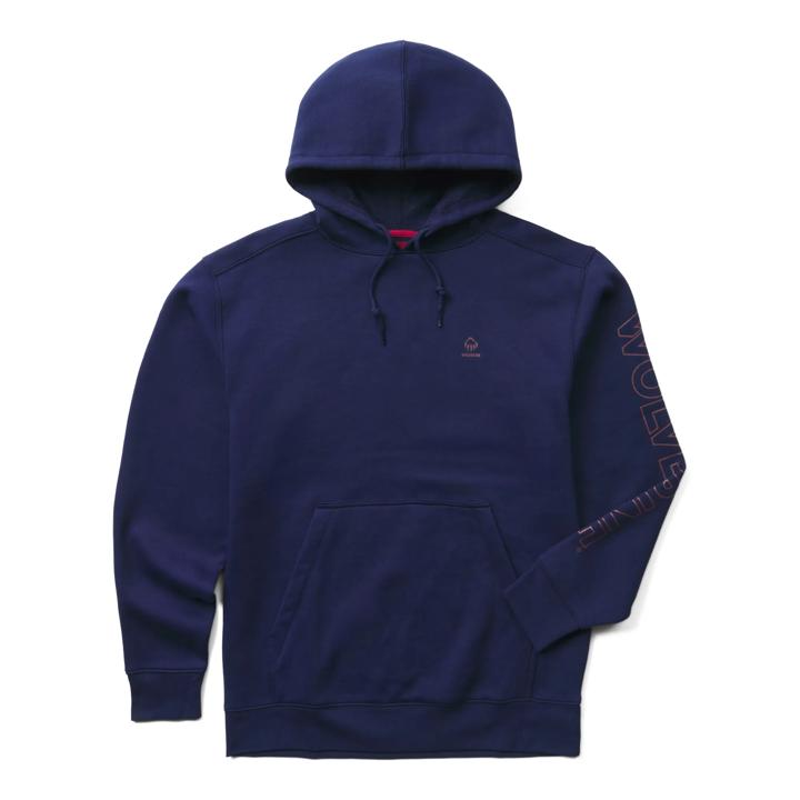 Graphic Hoody, True Navy, dynamic