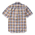 Built Stretch Short Sleeve Plaid Shirt, Hickory, dynamic 2