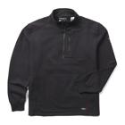 FR Built/Stretch Quarter Zip Fleece, Black, dynamic 2