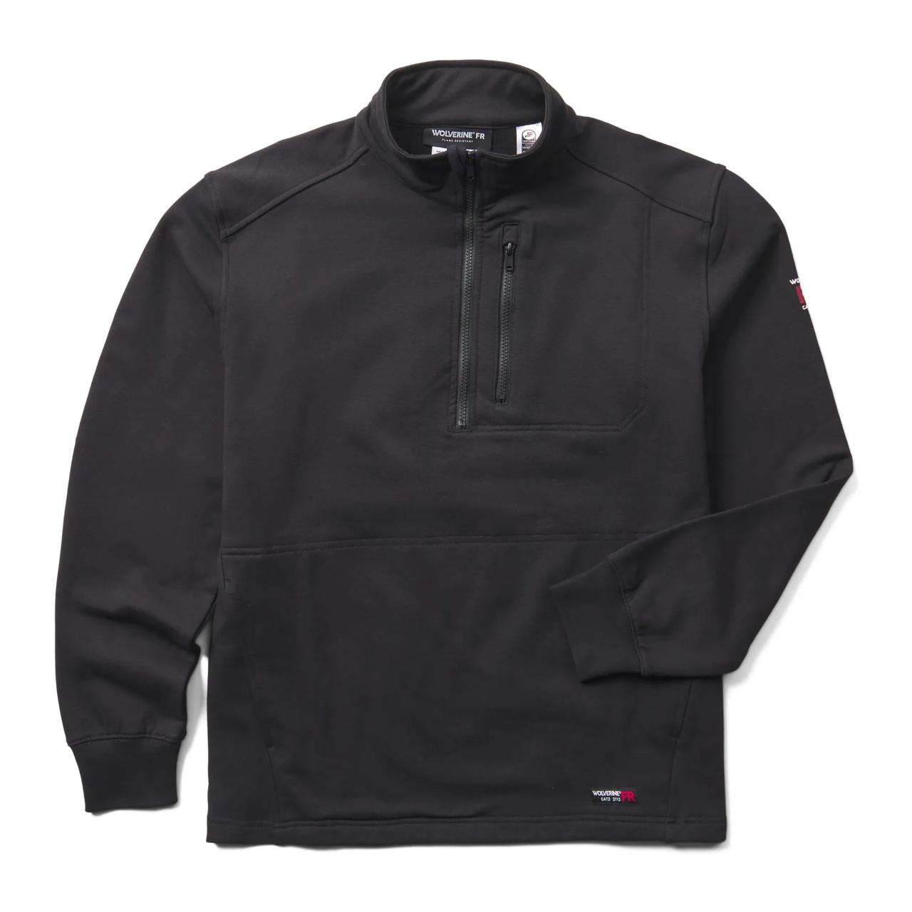 ウェア mlne Men - FR Built/Stretch Quarter Zip Fleece - Long Sleeves | Wolverine