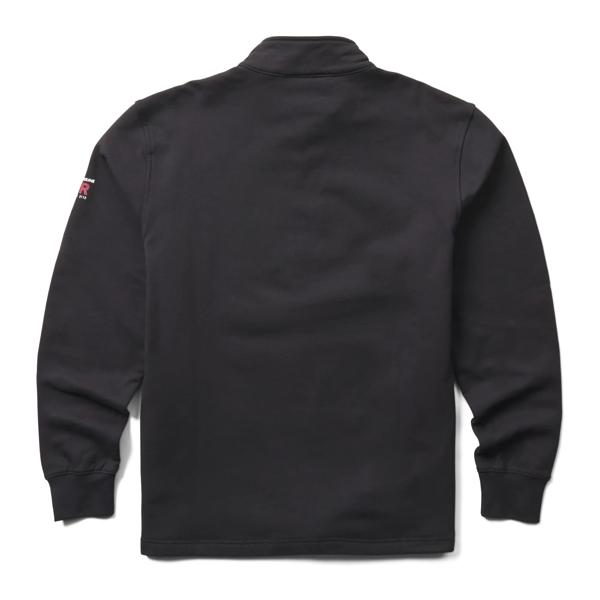 FR Built/Stretch Quarter Zip Fleece, Black, dynamic