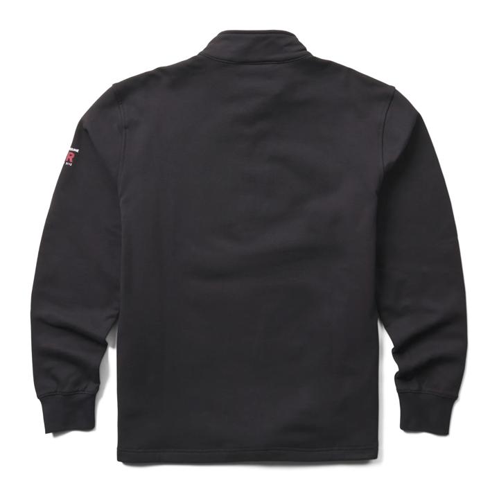 FR Built/Stretch Quarter Zip Fleece, Black, dynamic