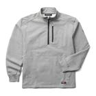 FR Built/Stretch Quarter Zip Fleece, Light Gray, dynamic 1