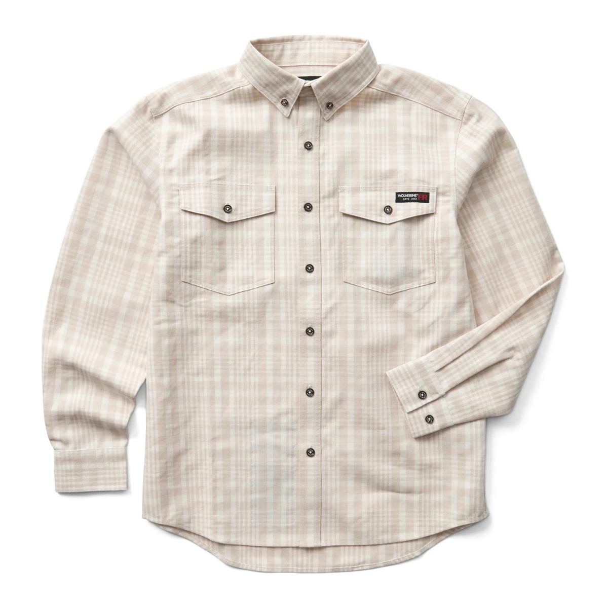 FR Classic Plaid Long Sleeve Shirt, Stone Plaid, dynamic 1