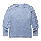 Built Sun-Stop Long Sleeve Tee, Camp Blue Heather, dynamic 1