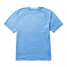 Built Sun-Stop Short Sleeve Tee, Camp Blue Heather, dynamic 1