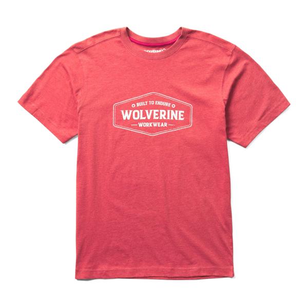 Classic Short Sleeve Endure Graphic Tee, Red Clay, dynamic