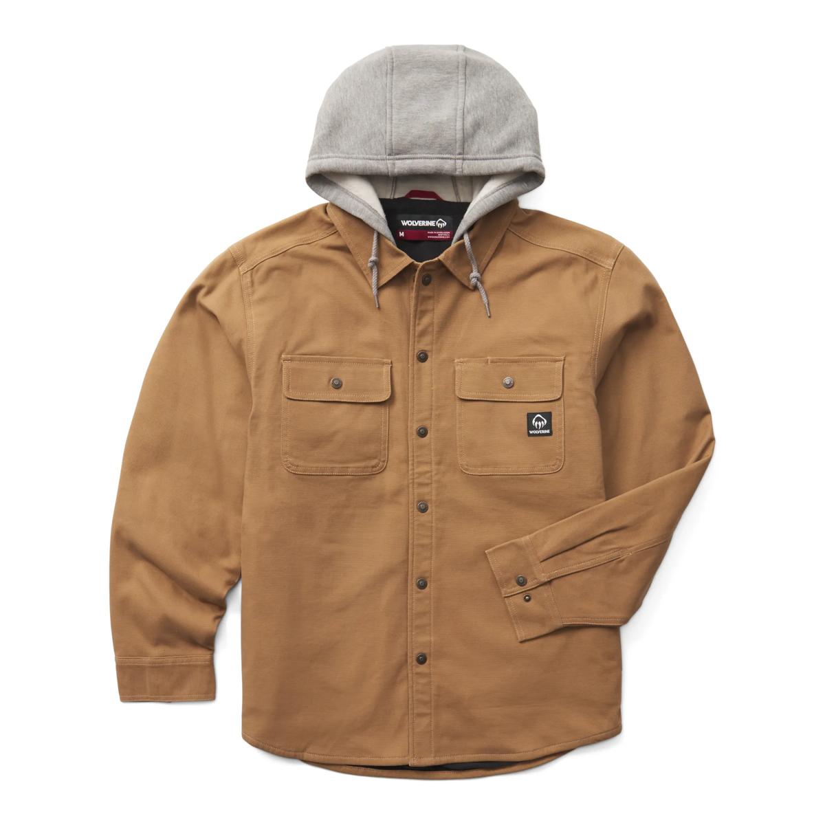 Overman II Canvas Shirt Jac, Hickory, dynamic 1