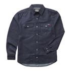FR Denim Rancher Long Sleeve Shirt, Dark Wash, dynamic 1