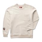 USA-Built Crewneck Pullover, Parchment, dynamic 1
