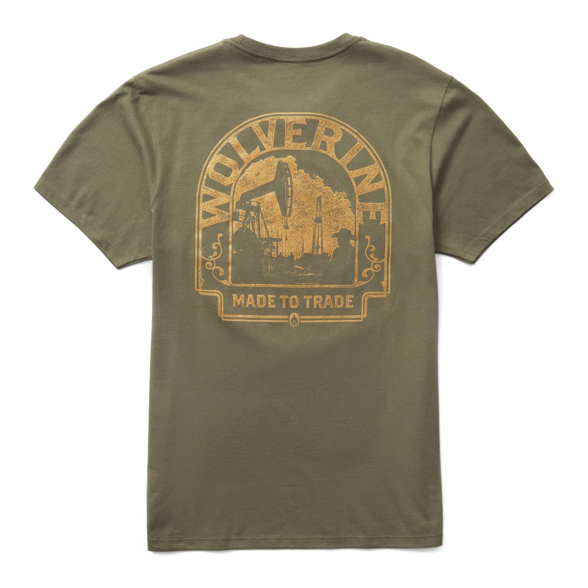 Short Sleeve Graphic Tee, Tombstone Rig Army Green, dynamic 1