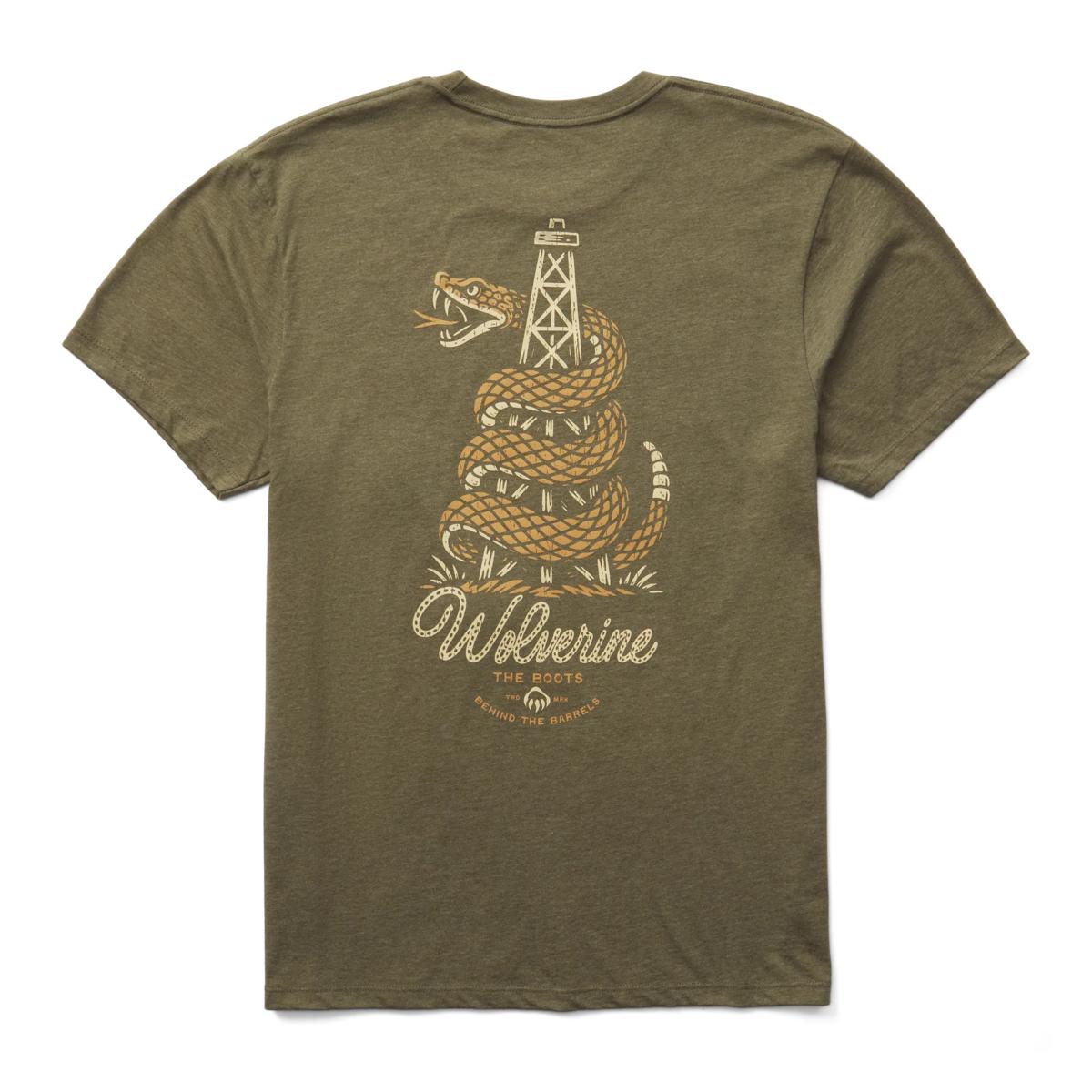 Short Sleeve Graphic Tee, Rattler Rig Military Heather, dynamic 1
